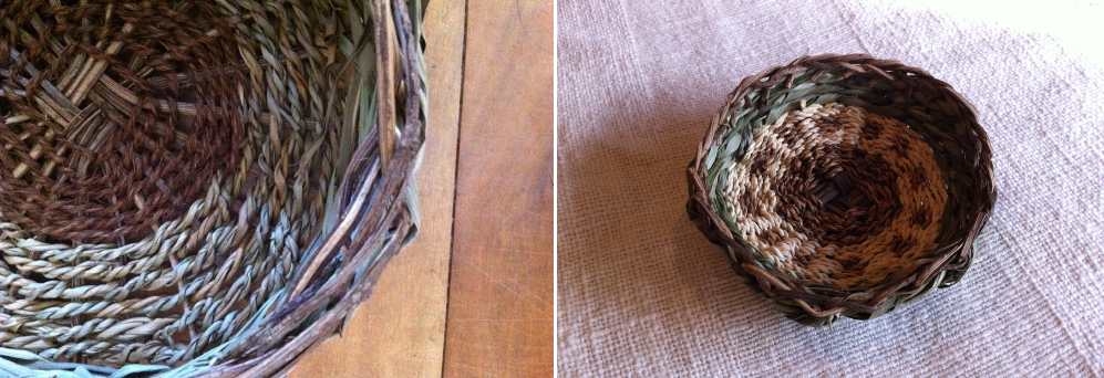 木のヒゲの〈自然素材を編む〉2015-5月